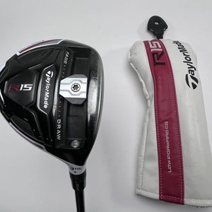 TaylorMade R15 3 Fairway Wood 17* Fujikura Speeder 67 Evolution Stiff RH HC