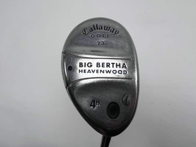 Callaway Big Bertha Heavenwood 4 Hybrid 23* Big Bertha Gems 55 Lad RH