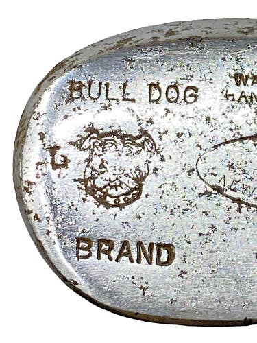 Bull Dog Brand Hand Forged Special Niblic RH Hickory Shaft 36" Vintage Wrap Grip