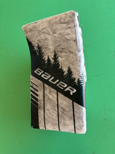 Green Senior Bauer Supreme Mach Goalie Blockers Regular Pro Stock