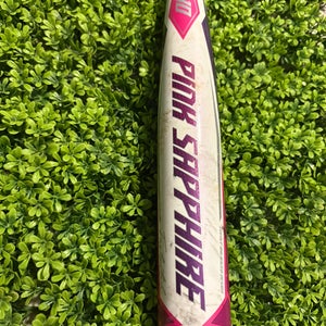 2022 Easton Pink Sapphire Alloy Bat (-10) 19 oz 29" (Used)