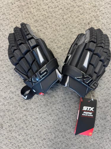 STX Surgeon RZR2 Goalie Gloves (New) Small
