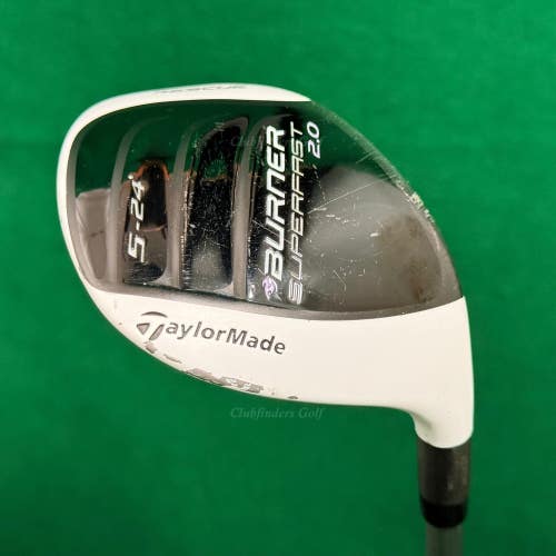 Lady TaylorMade Burner Superfast 2.0 24 5 Hybrid REAX 50 Graphite Ladies