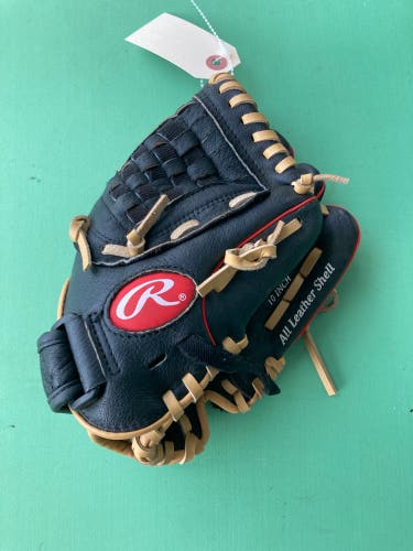 Black Rawlings Highlight Series RH Baseball Glove 10" (Used)
