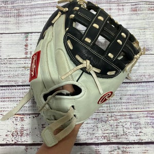 Gray Rawlings Gg elite RH Catcher's Softball Glove 33" (Used)