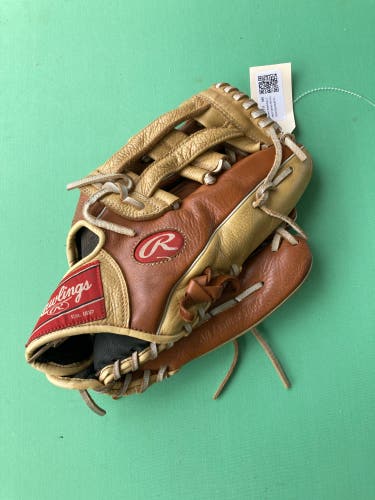 Brown Rawlings Select Series RH Outfield Baseball Glove 12.5" (Used)