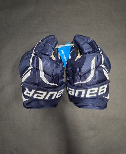 Brand New Bauer Supreme Fuse 13" Navy Blue Gloves