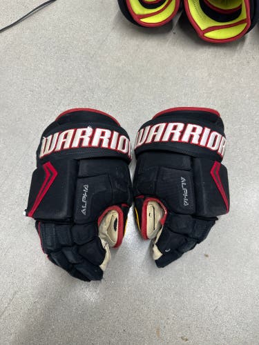 Warrior Alpha Pro Gloves 14" Pro Stock (Used)