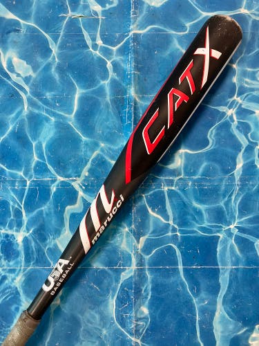 2025 Marucci CATX Alloy Bat USABat Certified (-8) Alloy 22 oz 30" (Used)
