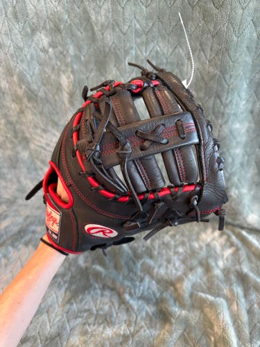 Black Rawlings NXT Series RH First Base Baseball Glove 12.25" (Used)