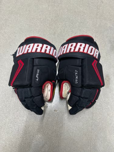 Warrior Alpha Pro Gloves 14" Pro Stock (Used)
