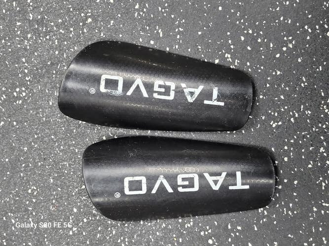 Used Soccer Shin Guards Junior Black Youth 11849-S000042995