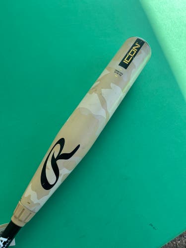 2025 Rawlings Icon Composite Bat USABat Certified (-8) 22 oz 30" (Used)