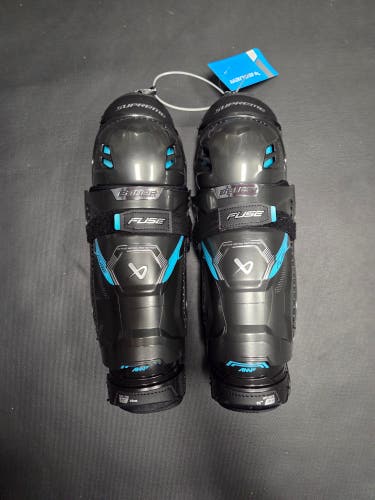 Brand New Junior Bauer Supreme Fuse 11" Shin Pads