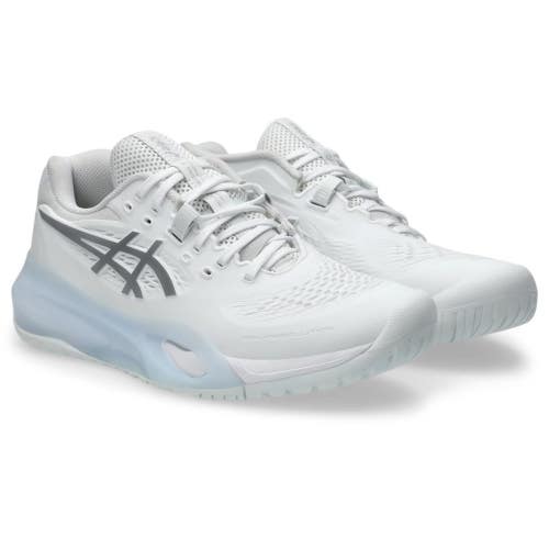 Asics GEL-Resolution X 1042A279-100 Women's US 9.5 B White Tennis Shoes Hawk2981