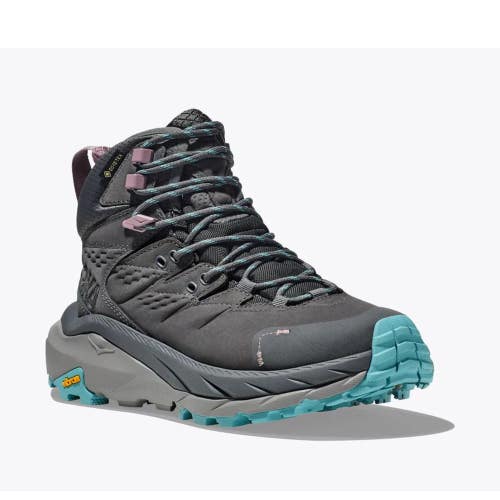 Hoka One One Kaha 2 GTX Sneakers Women's US 9 B Castlerock Hiking Shoes HAM857