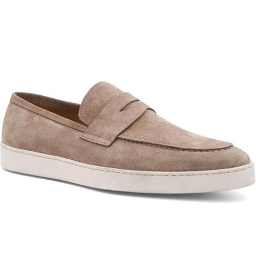 Bruno Magli Prato Loafer Mens EU 40 Brown Leather Slip On Comfort Shoes ZOGG3484