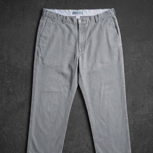 Peter Millar Peruvian Cotton Golf Chinos 38 Slate Blue Quiet Luxury Preppy