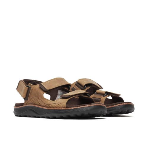 Merrell Cove J00003392 Sandals Mens US 12 Brown Leather Adjustable Strap SHOP698