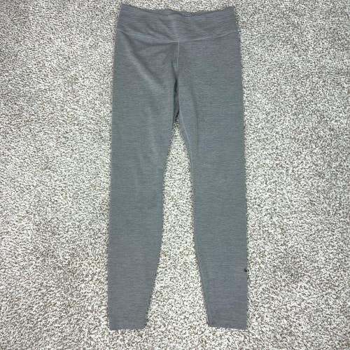 Nike Pants Womens Large Gray Dri-FIT Compression Leggings Running Gym Workout