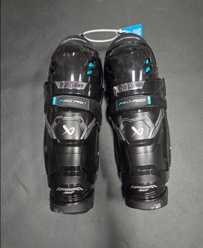 Brand New Intermediate Bauer Supreme F50 Pro 13" Shin Pads