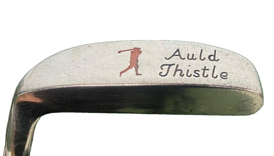 Auld Thistle Napa Blade Putter RH Steel 35 Inches New Grip Nice Vintage Club