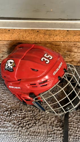Large Bauer Re-Akt 55 Helmet (Used)