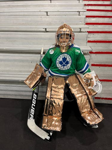 26" 2022 CCM Extreme Flex E5.5 Goalie Leg Pads (Used)