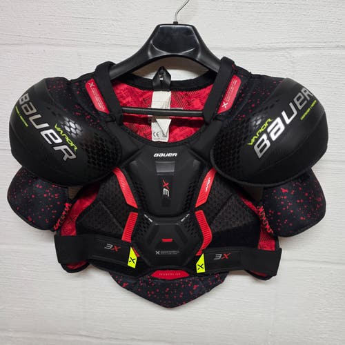Large Intermediate Bauer Vapor 3X Shoulder Pads (Used)