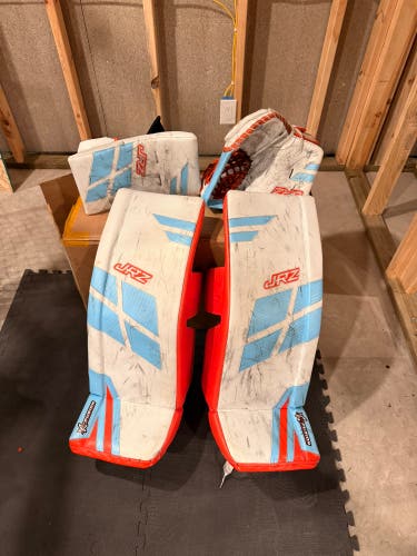 JRZ Fusion SR Pro Goalie Full Set – 32+2 – Glove/Blocker/Pads – Made in Canada