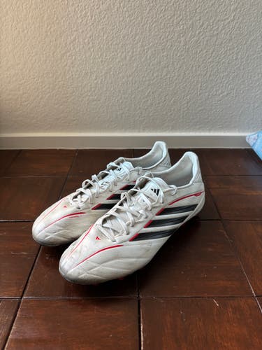 White Men's Size M 9.5 (W 10.5) Adidas Copa Pure IV Pro Cleats (Used)