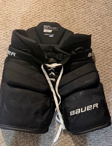 Senior Small Bauer Pro Hockey Goalie Pants (Used)