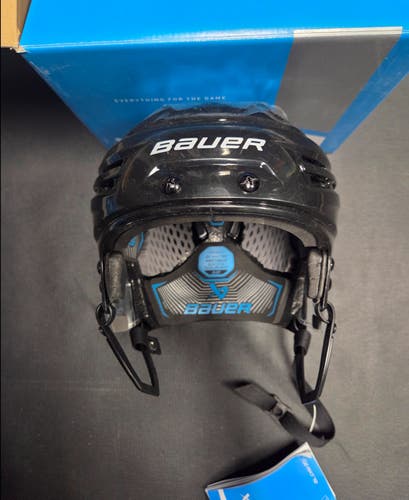Brand New Senior Small Bauer Re-Akt 70 Black helmet only
