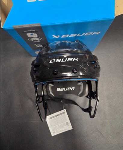 New Senior Large Bauer Re-akt 55 Helmet Only Black