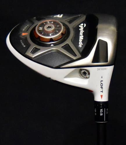 TAYLORMADE R1 DRIVER LOFT: 10.5 FLEX: STIFF LENGTH: 44.5 IN RIGHT HANDED