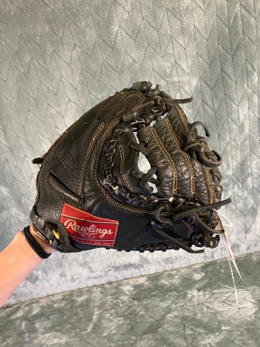 Black Rawlings Renegade RH Catcher's Baseball Glove 31.5" (Used)