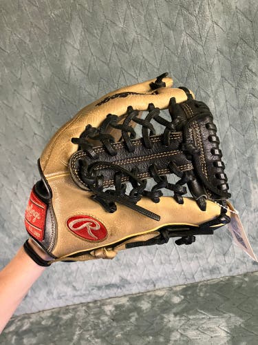 Brown Rawlings Gold Glove Elite RH Outfield Baseball Glove 11.5" (Used)