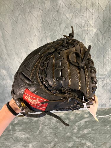 Black Rawlings Renegade RH Catcher's Baseball Glove 31.5" (Used)