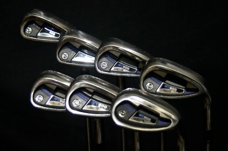 RAM GT500 UNDERCUT IRON SET: 4,6-9,P,L REGULAR SHAFT 38.5" (6I), RH, NEW GRIP