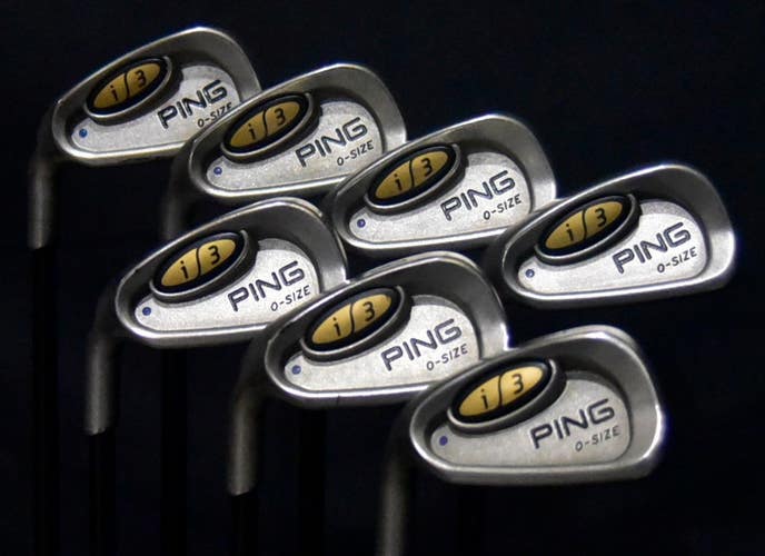 PING I3 IRONS SET 3-9 FLEX: LITE LENGTH: (5) 39 IN LEFT HANDED