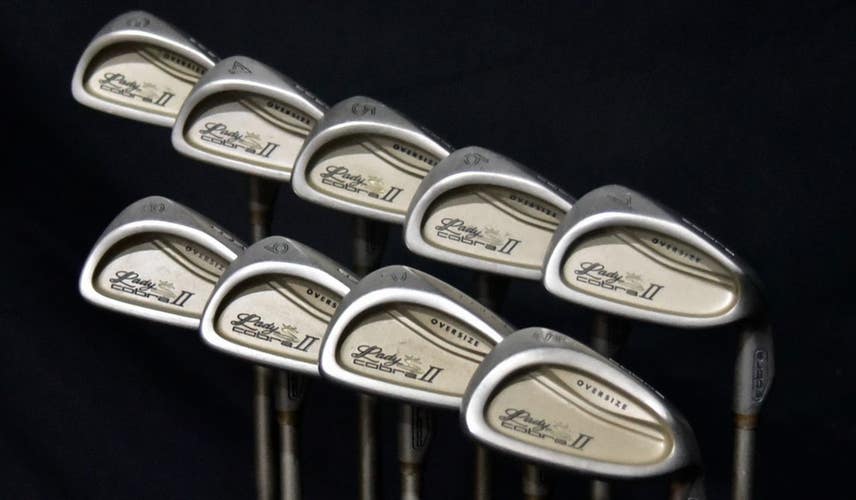 KING COBRA LADY II 3-pw-sw SET SHAFT 38 IN (5I), LADY FLEX, RIGHT HANDED