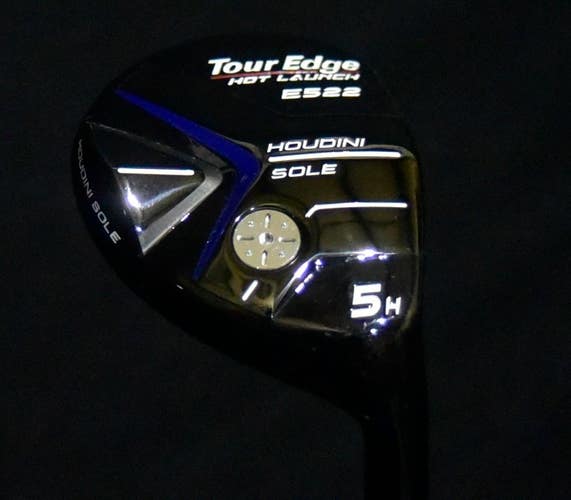 TOUR EDGE HOT LAUNCH E522 5-HYBRID22 SHAFT 38.5 IN, SENIOR FLEX, RIGHT HANDED
