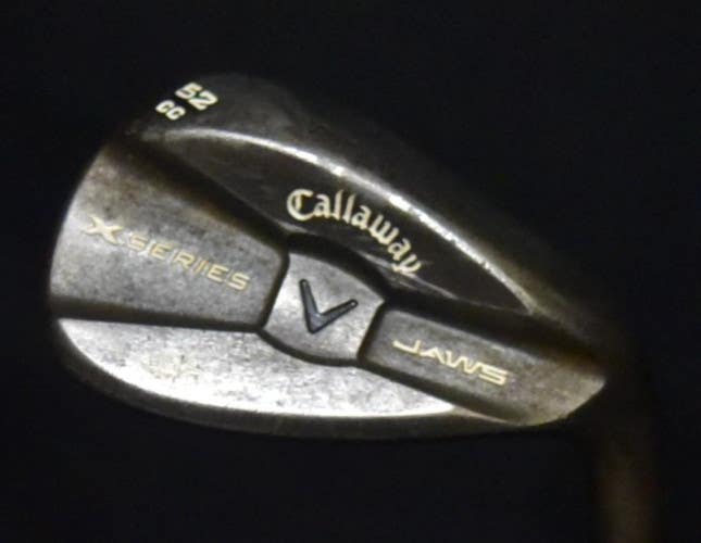 CALLAWAY X SERIES JAWS CC GAP WEDGE LOFT 52, SHAFT 35.5 IN, REGULAR FLEX, RH