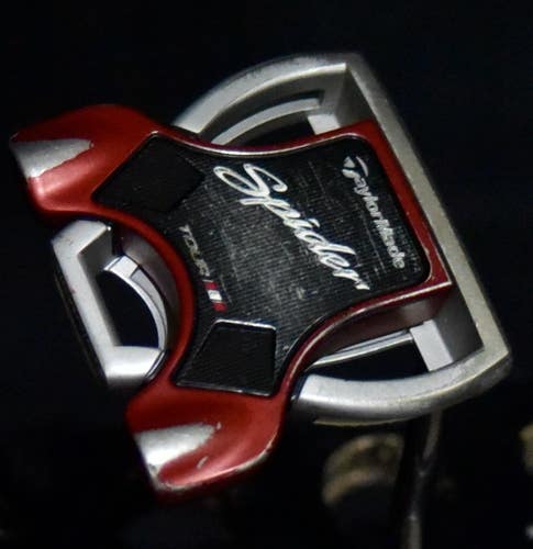 TAYLORMADE SPIDER TOUR RED PUTTER SHAFT 31.5 IN, RIGHT HANDED, NEW GRIP