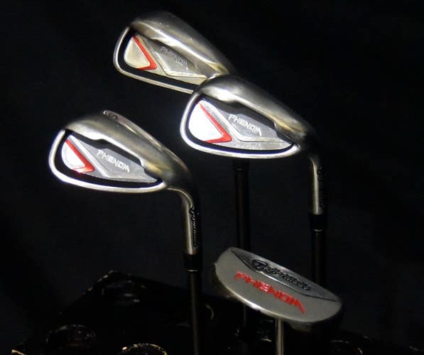 TAYLORMADE PHENOM JUNIOR SET: 7,9,S IRONS (33.5" 7I) , PUTTER (28.5"), RH