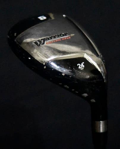 WARRIOR CUSTOM 5 HYBRID LOFT: 24 FLEX: REGULAR LENGTH: 40 IN RIGHT HANDED