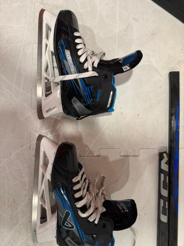 2024 Bauer GSX Hockey Goalie Skates Regular Width 10 (Used)