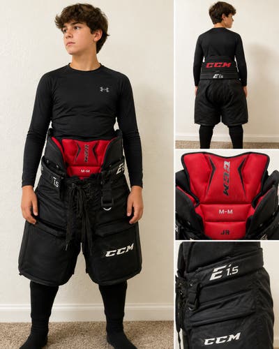 Junior Medium CCM Extreme Flex Shield E1.5 Hockey Goalie Pants (Used)