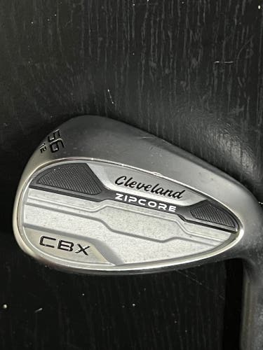 Cleveland CBX Zipcore 2 56* 12 Bounce DG Steel Wedge Flex Lamkin Sonar Grip 35"