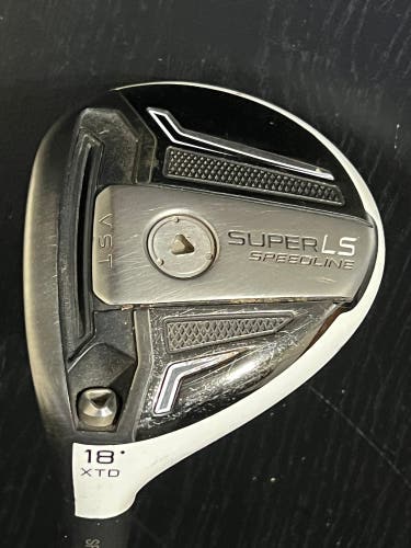 Lefty Adams Speedline Super XTD LS 18* 5 Wood Grafalloy Epic T90 X Shaft 41.5"